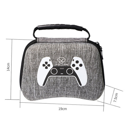 3 PCS AOLION Game Handle Waterproof EVA Storage Bag Hard Shell Bag For PS5/PS4(Gray) - Bags by PMC Jewellery | Online Shopping South Africa | PMC Jewellery