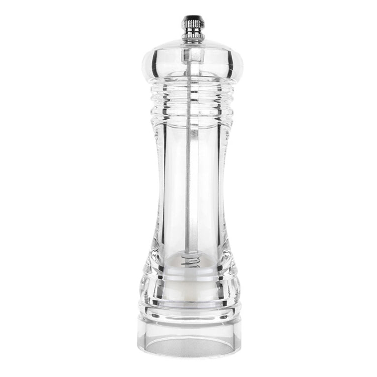 Acrylic Transparent Pepper Grinder Manual Pepper Grinder Ceramic Core Multi-Purpose Seasoning Bottle, Specification: 6 Inch - Stirrer & Squeezer by PMC Jewellery | Online Shopping South Africa | PMC Jewellery