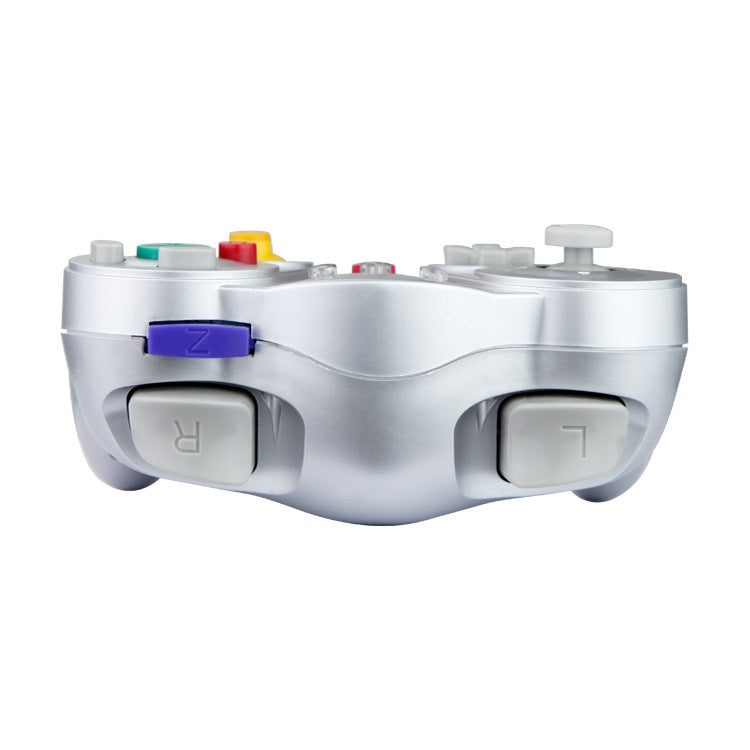 HY-5201 2.4HGz Wireless Gamepad For Nintendo NGC, Color of the product: Silver - Gamepads by PMC Jewellery | Online Shopping South Africa | PMC Jewellery