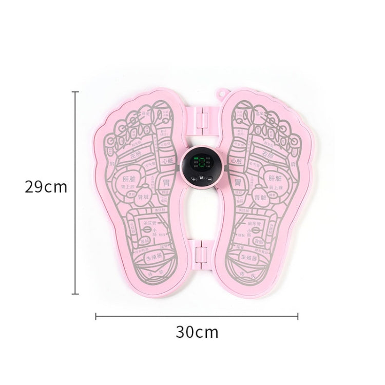 MLR-125 Mini Foot Massager Elderly Foot Foot Massager EMS Portable Pulse Home Foot Relaxing Massager, Shape: Pink (Rechargeable) - Massage & Relaxation by PMC Jewellery | Online Shopping South Africa | PMC Jewellery