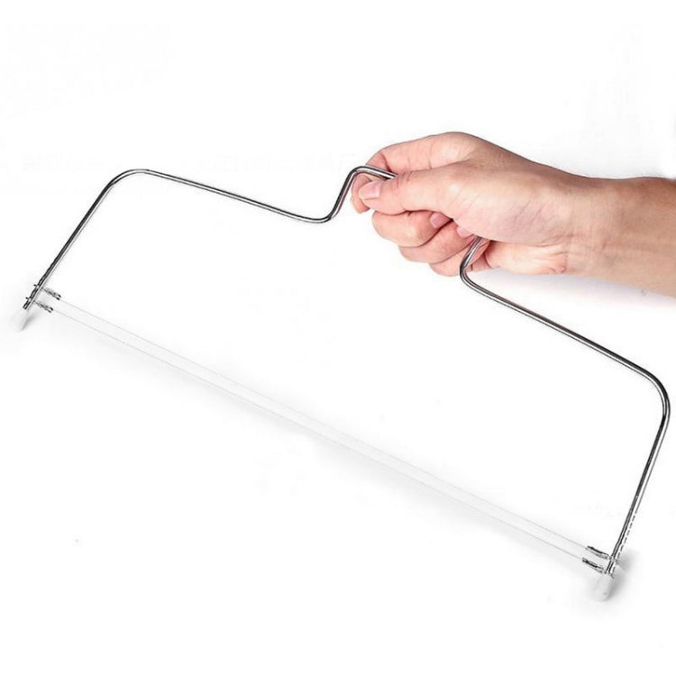Stainless Steel Adjustable Wire Cake Cutter Slicer Leveler DIY Cake Baking Tools(Doule Wire Cutter) - Cutter & Peeler by PMC TechLife | Online Shopping South Africa | PMC TechLife
