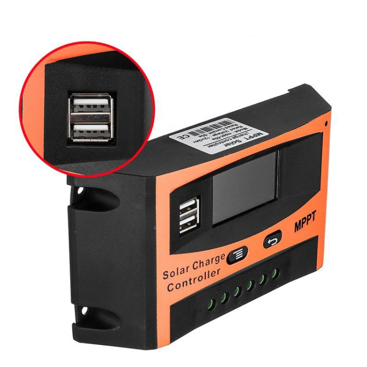 MPPT 12V/24V Automatic Identification Solar Controller With USB Output, Model: 30A - Others by PMC TechLife | Online Shopping South Africa | PMC TechLife