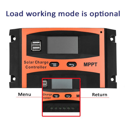 MPPT 12V/24V Automatic Identification Solar Controller With USB Output, Model: 30A - Others by PMC Jewellery | Online Shopping South Africa | PMC Jewellery