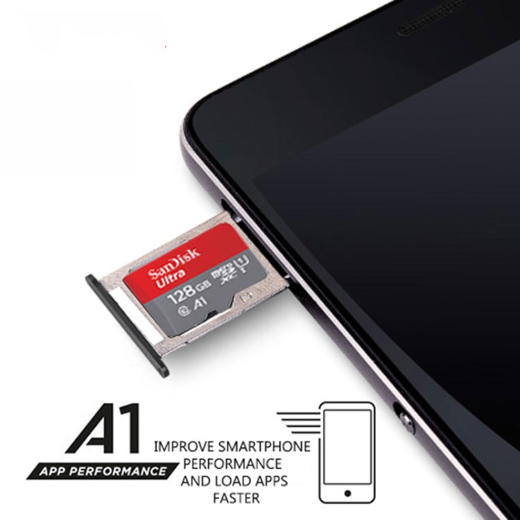 SanDisk A1 Monitoring Recorder SD Card High Speed Mobile Phone TF Card Memory Card, Capacity: 64GB-100M/S - Micro SD Card by SanDisk | Online Shopping South Africa | PMC Jewellery