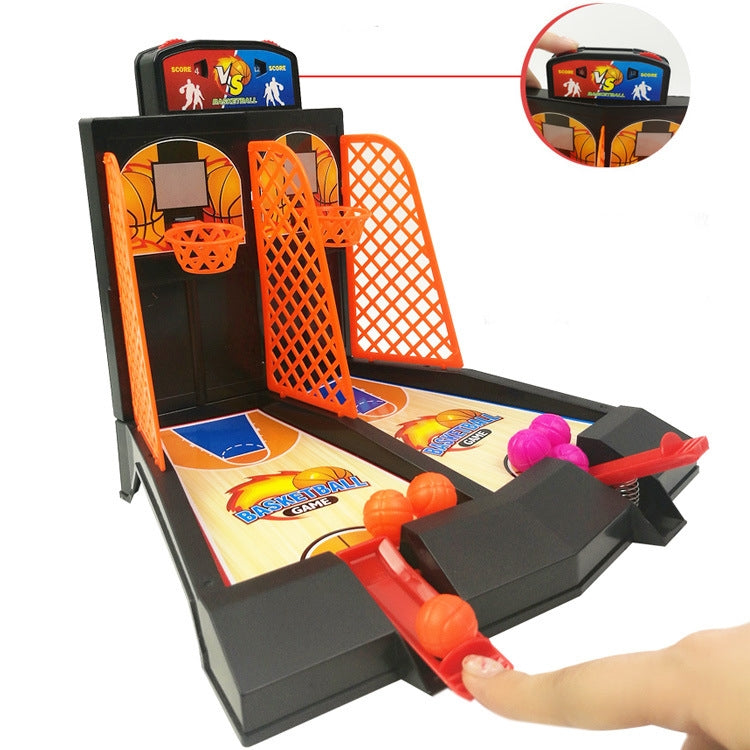 2 PCS Double Battle Basketball Toys Children Finger Catapult Basketball Court Desktop Shooting Parent-Child Game - Table Games by PMC Jewellery | Online Shopping South Africa | PMC Jewellery