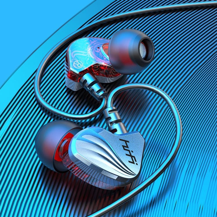 In-Ear Earphone Bass Mobile Phone Game Sports Wired Headset(Silver) - In Ear Wired Earphone by PMC Jewellery | Online Shopping South Africa | PMC Jewellery