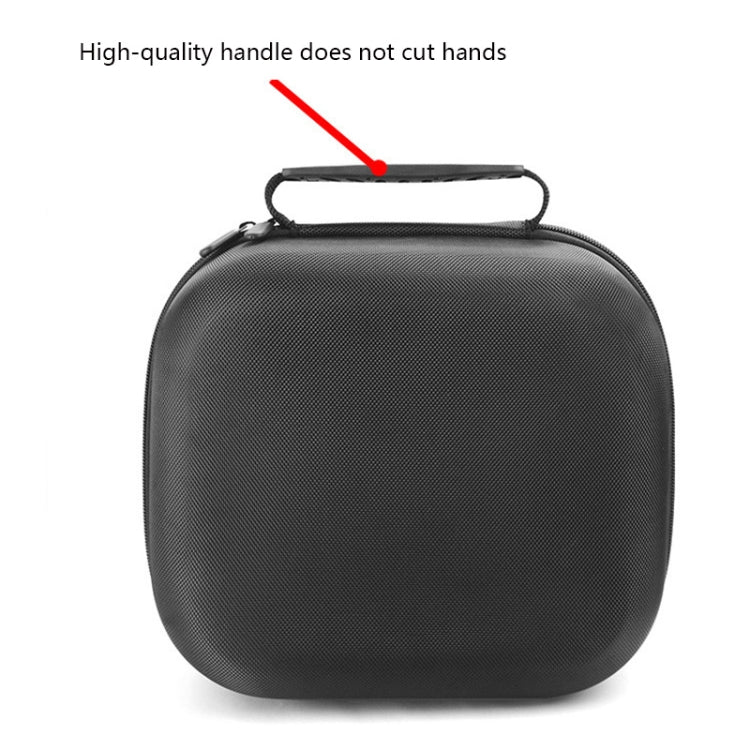 2 PCS HIFI Wire-Controlled On-Ear Headset Bag For Denon AH-MM200(Black) - Other Accessories by PMC TechLife | Online Shopping South Africa | PMC TechLife