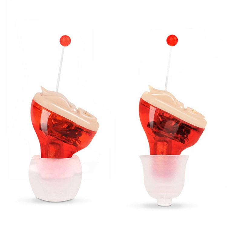 ZDC-901A Hearing Aid Sound Amplifier Digital Smart Denoising Hearing Aid(Red) - Hearing Aids by PMC TechLife | Online Shopping South Africa | PMC TechLife | Buy Now Pay Later Mobicred