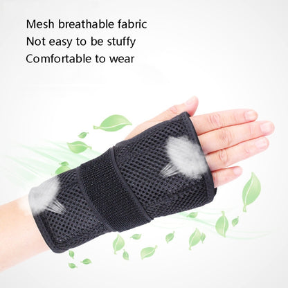 AOLIKES HS-1672 Wrist Joint Fixture Belt Breathable Wrist Sprained Fracture Fixed Sleeve Wrist Steel Strip Splint, Specification: Left Hand+Right Hand S - Corrector by PMC Jewellery | Online Shopping South Africa | PMC Jewellery