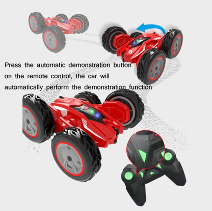 Stunt Deformation High-Speed Electric Remote Control Car Double-Sided Off-Road Tumbling And Twisting Toy Car(Red) - RC Cars by PMC Jewellery | Online Shopping South Africa | PMC Jewellery