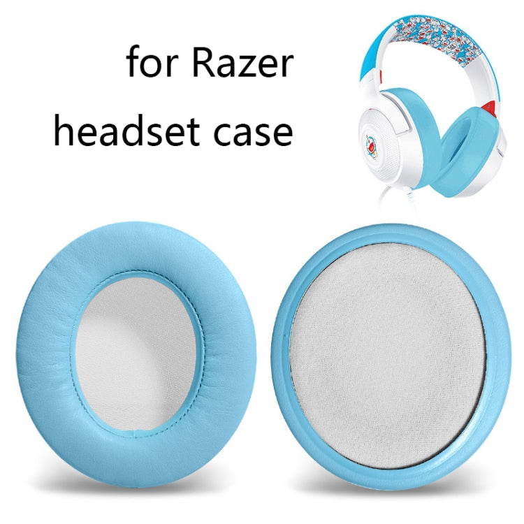 2 PCS Headphone Sponge Case For Razer Standard, Colour: Lambskin (Black) - Earmuff & Pad by PMC TechLife | Online Shopping South Africa | PMC TechLife