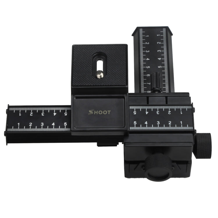 Shoot 4-Way Macro Focusing Focus Rail Slider / Close-Up Shooting Rail Slider - Camera Slider by Shoot | Online Shopping South Africa | PMC Jewellery