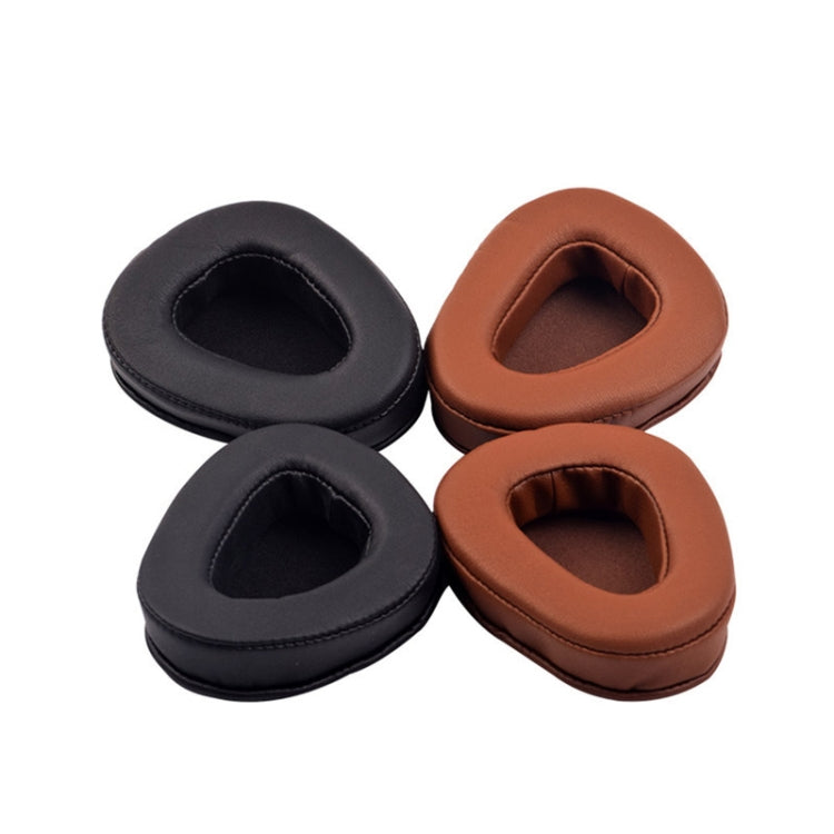 1 Pairs Headphone Sponge Leather Earmuffs For Skullcandy Aviator 2(Brown) - Earmuff & Pad by PMC TechLife | Online Shopping South Africa | PMC TechLife
