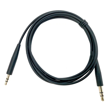 2 PCS 3.5mm To 2.5mm Audio Cable For Bose QC25 / QC35 / Soundtrue / SoundLink / OE2(Black) - Cable & Splitter by PMC Jewellery | Online Shopping South Africa | PMC Jewellery