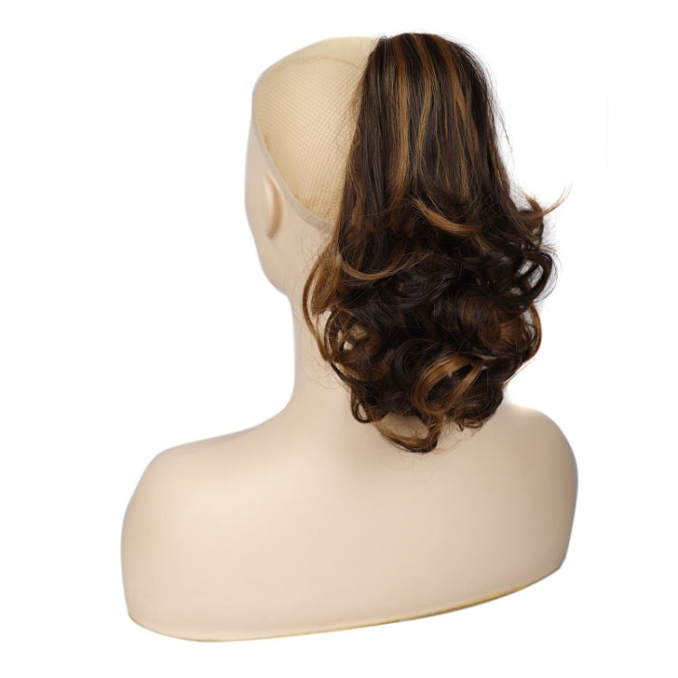 Women Curly Hair Short Ponytail Wig With Shark Clip(22M613 #) - Wigs by PMC Jewellery | Online Shopping South Africa | PMC Jewellery