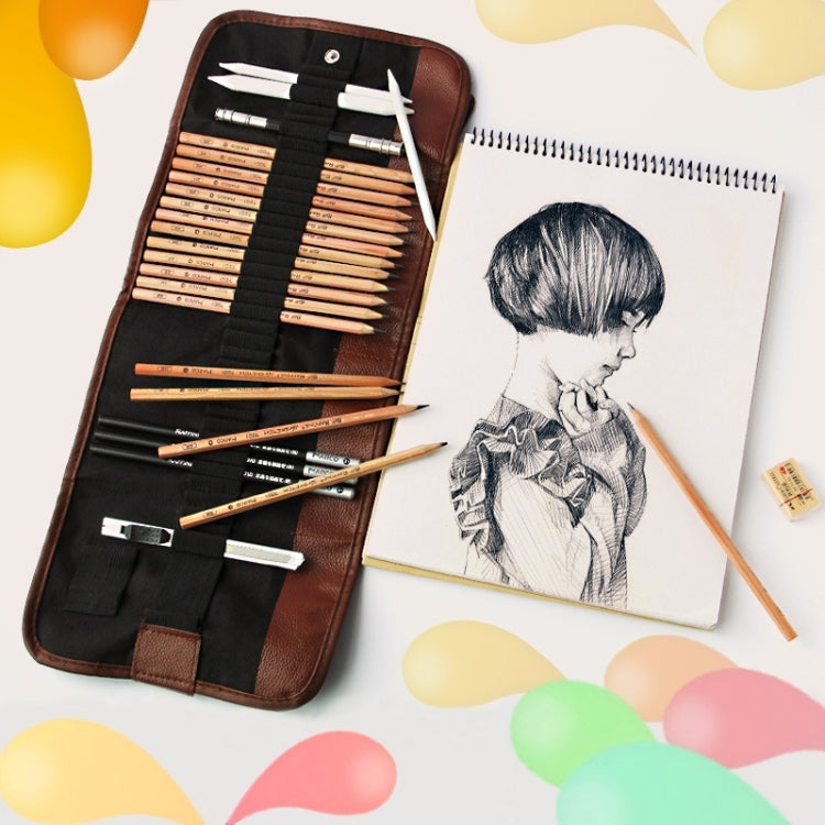 29 PCS / Set MARCO Beginner Sketch Set Sketching Tools MARCO Sketch Set - Art Supplies by MARCO/马可 | Online Shopping South Africa | PMC Jewellery