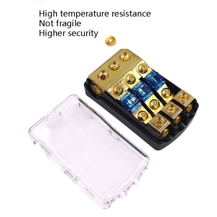 Car Audio Modification Fuse Holder Fuse Liner Fuse Splitter, Specification: 1 In 4 Out - free shipping - PMC TechLife - Order now!