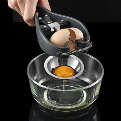 304 Stainless Steel Egg Opener Egg White Separator Kitchen Tool - Gadgets by PMC Jewellery | Online Shopping South Africa | PMC Jewellery
