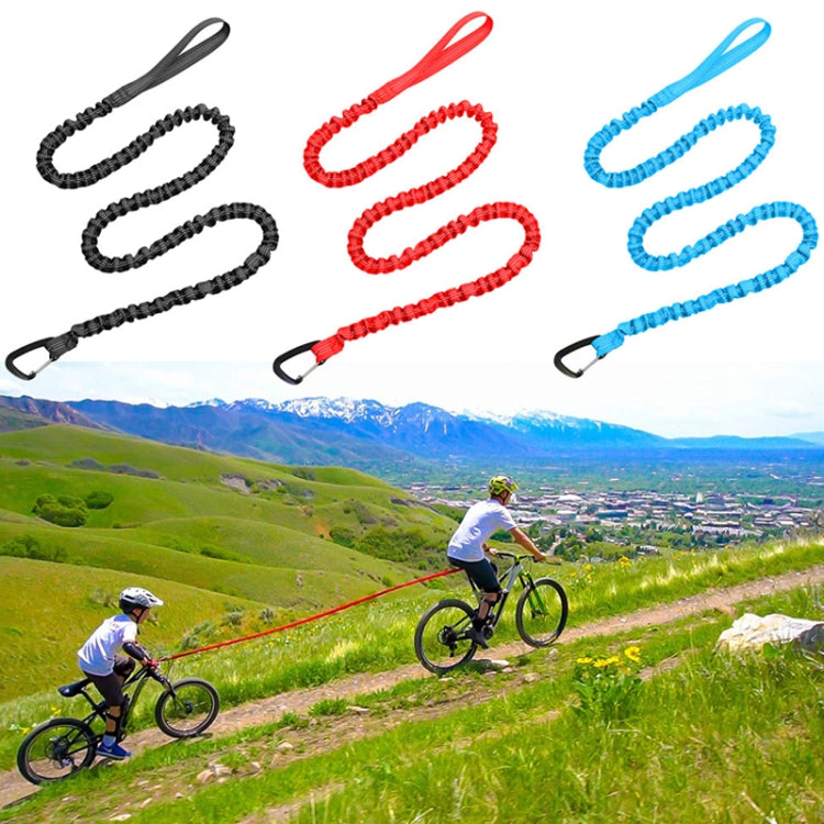 ZXCQYS-L Bicycle Tow Rope Mountain Bike Parent-Child Pull Rope Portable Tow Rope(Black) - Others by PMC Jewellery | Online Shopping South Africa | PMC Jewellery