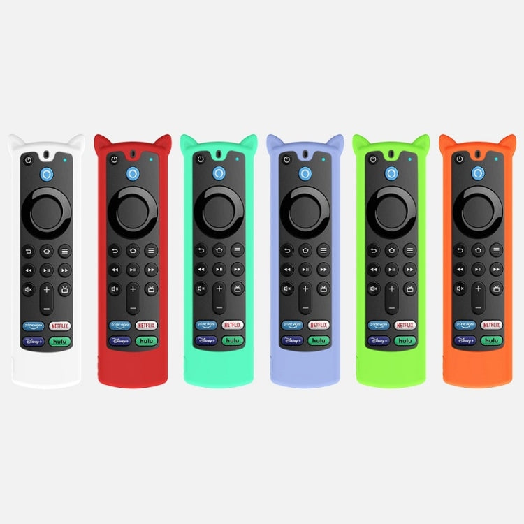 2 PCS Y26 Remote Control Case For Amazon ALEXA Voice Remote 3rd Gen(Orange) - Remote Control Covers by PMC TechLife | Online Shopping South Africa | PMC TechLife