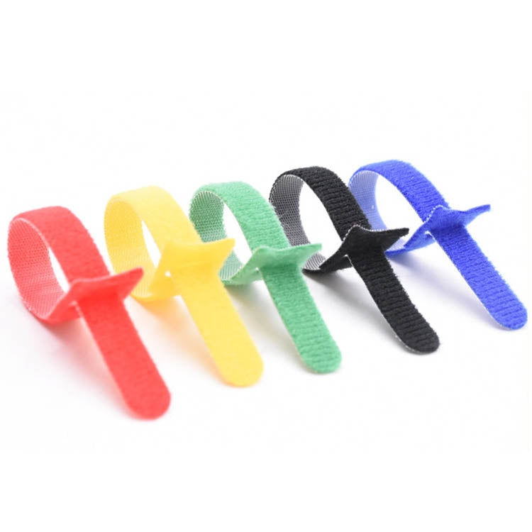 60 PCS T-Shaped Cable Organizer Belt Nylon Winder Buckle, Length: 15cm(Color Random Delivery) - Cable Organizer by PMC TechLife | Online Shopping South Africa | PMC TechLife | Buy Now Pay Later Mobicred