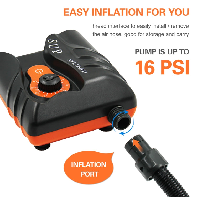 HT-785 SUP Paddle Board 16PSI High Pressure Car Inflatable Pump 12V Electric Air Pump With 6 Connectors - Inflatable Pump by PMC Jewellery | Online Shopping South Africa | PMC Jewellery