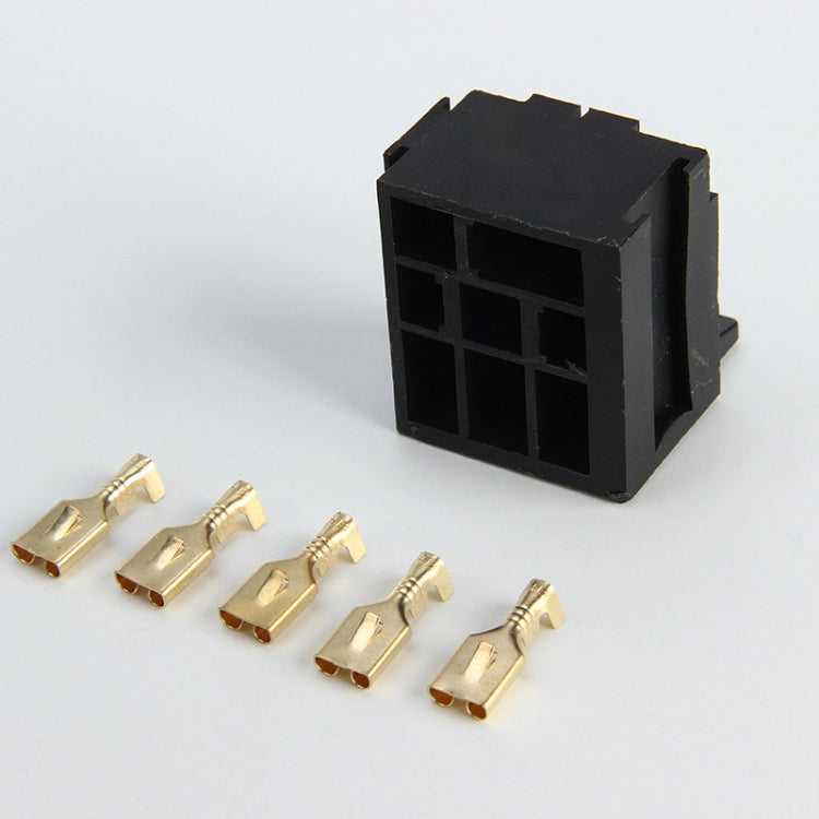 20 Sets D2K5PS 5-pin Automotive Plastic Handle Relay Socket with Terminal - Relays by PMC TechLife | Online Shopping South Africa | PMC TechLife