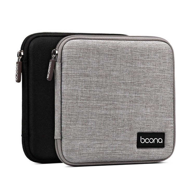 Baona BN-F021 Car Home DVD CD Storage Bag Game CD Storage Bag For PS4(Grey) - Bags by Baona | Online Shopping South Africa | PMC Jewellery | Buy Now Pay Later Mobicred