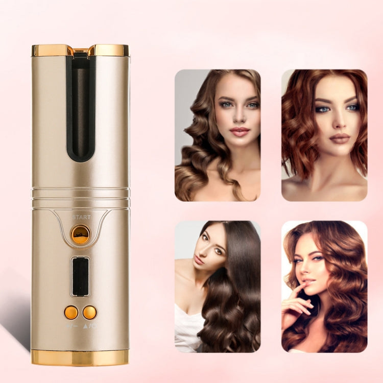 Portable USB Charging Wireless Curler Lazy Automatic Curling Rod(Patented White) - Hair Curler by PMC Jewellery | Online Shopping South Africa | PMC Jewellery