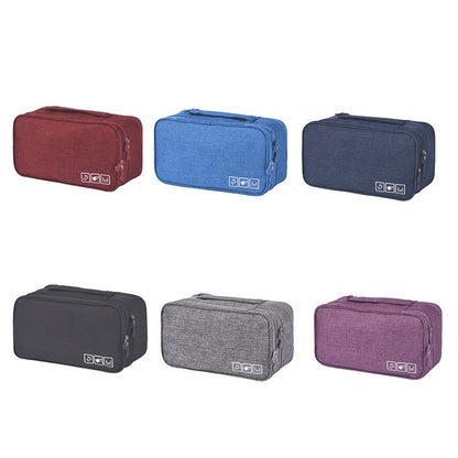 Travel Waterproof Storage Bag Underwear Storage Finishing Bag(Violet) - Storage Bags by PMC Jewellery | Online Shopping South Africa | PMC Jewellery