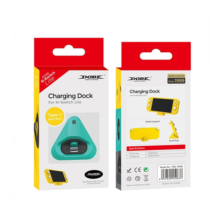 2 PCS DOBE TNS-19062 Host Charging Bottom Portable Triangle Game Console Charger For Switch / Lite(Yellow) - Charger & Power by DOBE | Online Shopping South Africa | PMC Jewellery