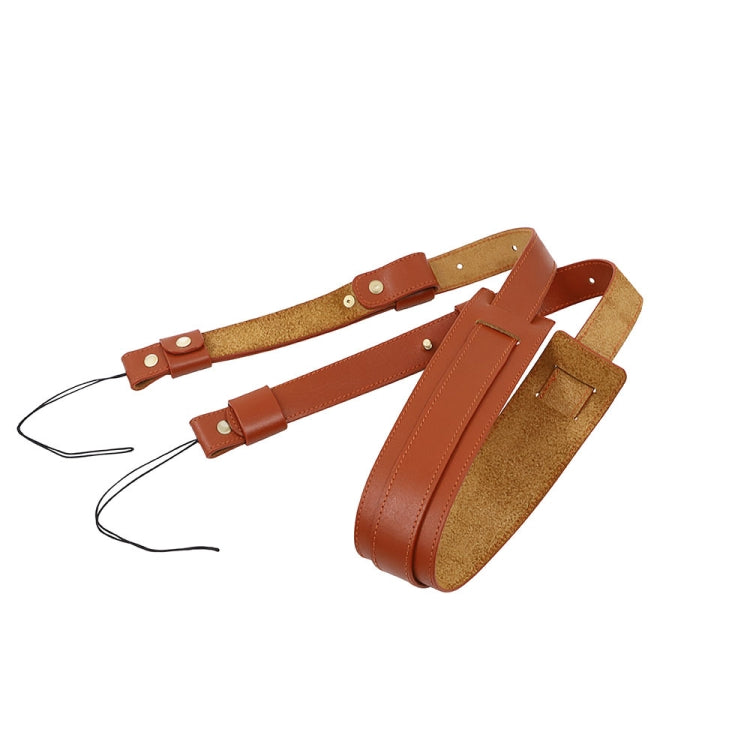 Cowhide Leather Camera Shoulder Hanging Neck Winding Strap - Camera Strap by PMC Jewellery | Online Shopping South Africa | PMC Jewellery