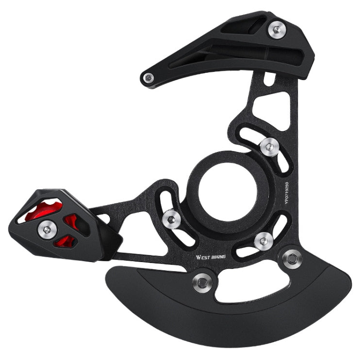 WEST BIKING YP0719259 Mountain Bike Chain Guide Support 32T-38T Gear Piece(Black) - Guide wheels by WEST BIKING | Online Shopping South Africa | PMC Jewellery | Buy Now Pay Later Mobicred