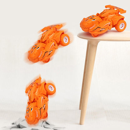 2 PCS Dinosaur Deformation Car Children Inertial Sliding Car Model Toy(Orange) - Model Toys by PMC Jewellery | Online Shopping South Africa | PMC Jewellery