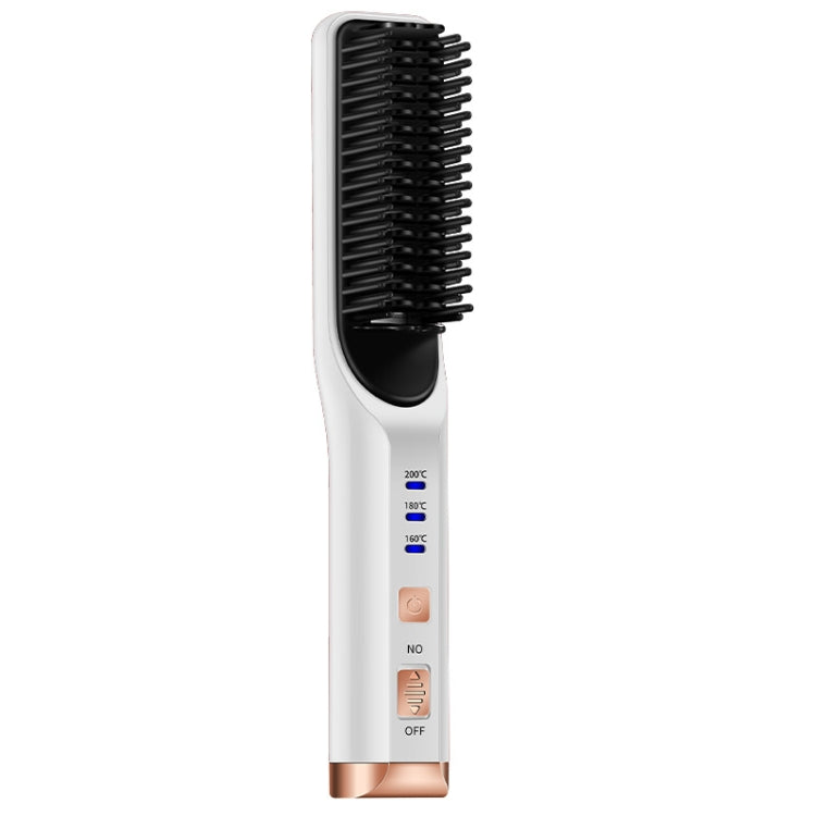 2 In 1 Curling And Straightening Dual-Use Mini Multi-Function Hair Straightener, Colour : White - Hair Curler by PMC TechLife | Online Shopping South Africa | PMC TechLife