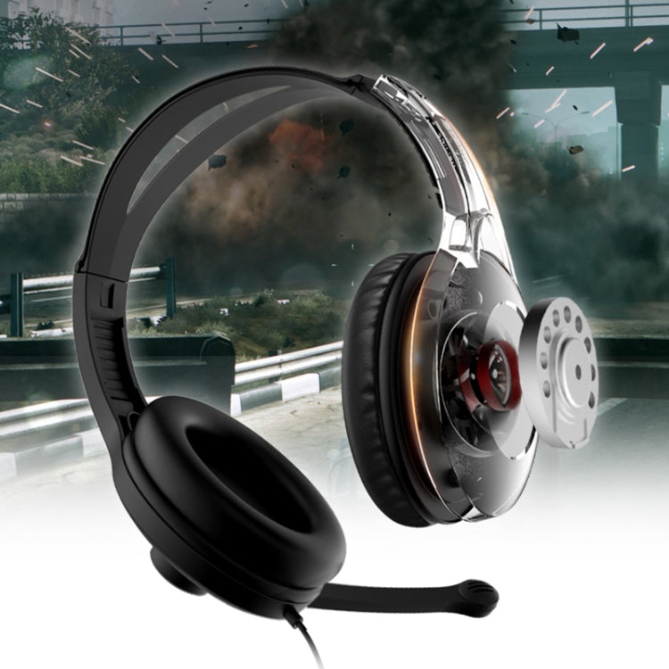 Edifier K800 Desktop Computer Gaming Headset with Microphone, Cable Length: 2m, Style:Double Hole - free shipping - PMC TechLife - Order now!