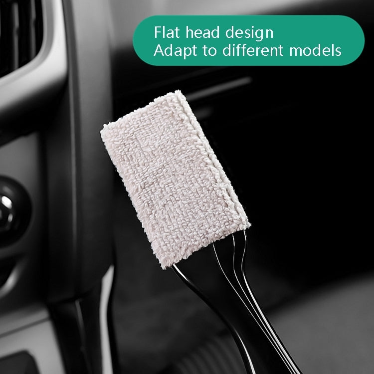 Car Air-Conditioned Air Outlet Cleaning Brush Car Interior Cleaning Tool Dust  Soft Hair Brush(Black) - Car Washer & Accessories by PMC Jewellery | Online Shopping South Africa | PMC Jewellery