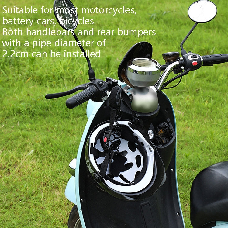 Electric Car Helmet Lock Anti-Theft Fixed Multi-Function Lock Bicycle Handle Fixed Helmet Anti-Theft Lock Helmet Lock + Reminder Rope - Bicycle Locks & Bicycle Pumps by PMC TechLife | Online Shopping South Africa | PMC TechLife