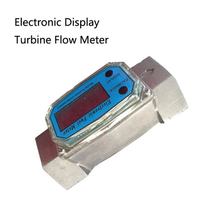 BD-H01 Electronic Display Turbine Flow Meter Metering Diesel Kerosene Methanol Urea Flow Meter Count Flow Meter, Specification: 1 Inch - Clocks & Car Meters by PMC Jewellery | Online Shopping South Africa | PMC Jewellery