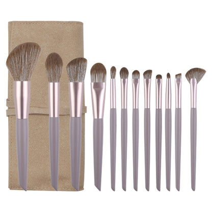 ZOREYA WG-1203-500 12 In 1 Makeup Brush Set Makeup Tool Brush, Specification: Makeup Brush + Brush Bag - Makeup Brushes by PMC Jewellery | Online Shopping South Africa | PMC Jewellery