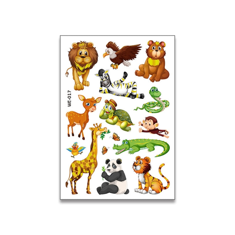 10 PCS Animal Bronzing Cartoon Tattoo Stickers Children Temporary Arm Stickers(WE-017) - Sticker by PMC Jewellery | Online Shopping South Africa | PMC Jewellery