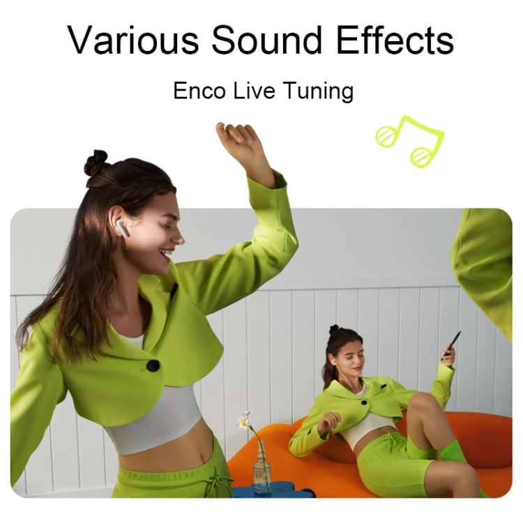 OPPO Enco Air2i In-Ear AI Call Noise Reduction Music Game Wireless Bluetooth Earphones(White) - Bluetooth Earphone by OPPO | Online Shopping South Africa | PMC Jewellery | Buy Now Pay Later Mobicred