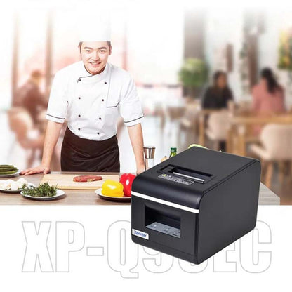 Xprinter XP-Q90EC 58mm Portable Express List Receipt Thermal Printer, Style:USB+Bluetooth(US Plug) - Printer by Xprinter | Online Shopping South Africa | PMC Jewellery