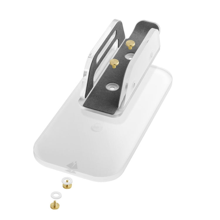 Multi-Function Tablet Bracket Router Desktop Wall Storage Bracket For Mac Mini(Transparent) - Desktop Holder by PMC Jewellery | Online Shopping South Africa | PMC Jewellery
