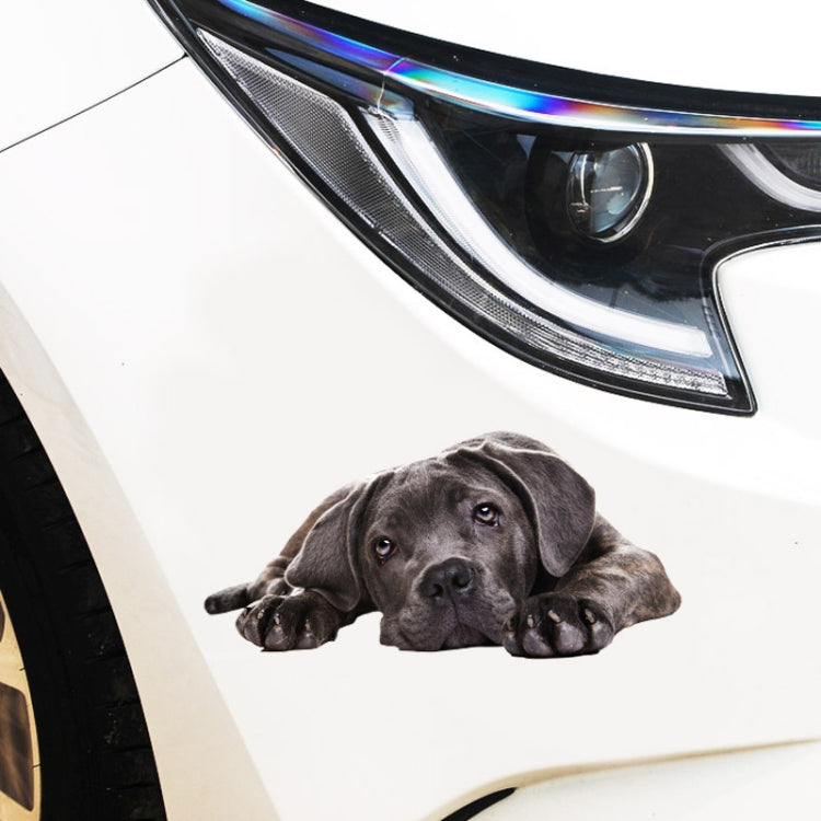 Style 1 Small 3D Simulation Dog Car Stickers Rain-Proof Sunscreen Car Sticker Scratch Shaving Decoration Stickers - Decorative Sticker by PMC Jewellery | Online Shopping South Africa | PMC Jewellery