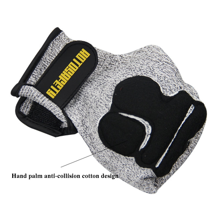 ROTOSAFETY RZT-HFZ20 Shock-Proof Anti-Smashing Anti-Cutting Anti-Collision Gloves TPR Mechanical Maintenance Fire Rescue Miners Mining Anti-Stab Gloves, Size: L - Workplace Safety Supplies by PMC Jewellery | Online Shopping South Africa | PMC Jewellery