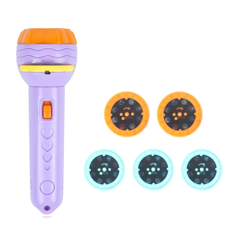 3 Sets Children Early Education Luminous Projection Flashlight, Specification: Purple + 40 Patterns - free shipping - PMC TechLife - Order now!