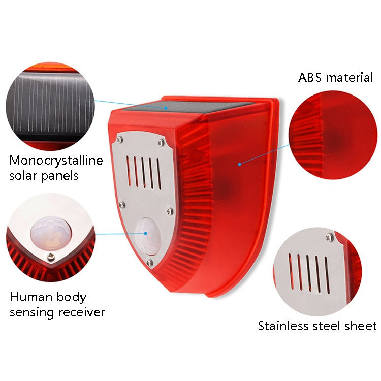 N911M Solar Animal Repeller Outdoor Sound And Light Alarm, Specification: Timing Model - Others Alarm by PMC Jewellery | Online Shopping South Africa | PMC Jewellery