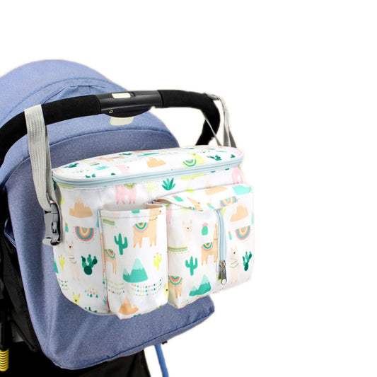 Multifunctional Baby Stroller Storage Bag, Colour: White Alpaca - Strollers Accessories by PMC Jewellery | Online Shopping South Africa | PMC Jewellery