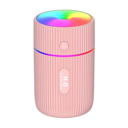 Colorful Cup Humidifier USB Mini Car Air Purifier(Pink) - Air Purifiers & Parts by PMC Jewellery | Online Shopping South Africa | PMC Jewellery